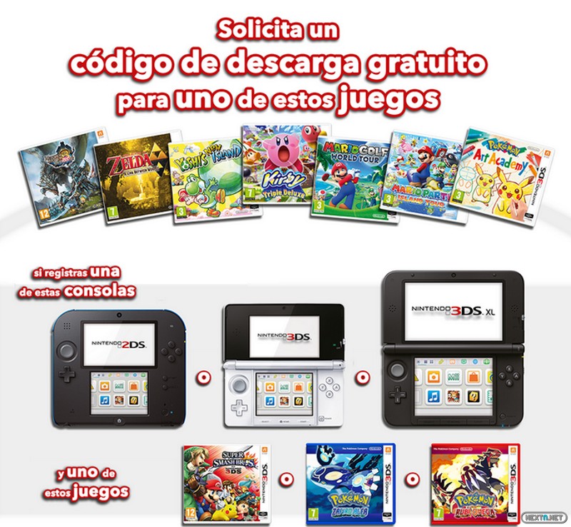 Promocion Nintendo 2ds 3ds Xl Ssb 3ds Pokemon Rubi Omega P
