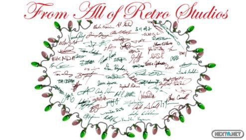 Postal navideña Retro Studios 03