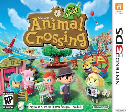 Inadecuado experimental fantasma Carátula de Animal Crossing 3DS: New Leaf americana y europea — Fan Animal  Crossing