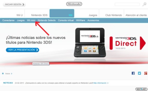 1302-24 Nintendo España Wii Mini