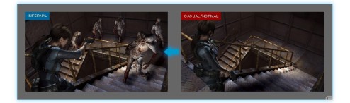 1305-19 Resident Evil Revelations Infernal vs Normal 01