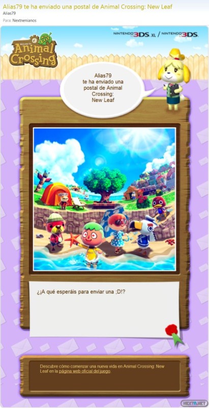 1305-21 Animal Crossing Postales