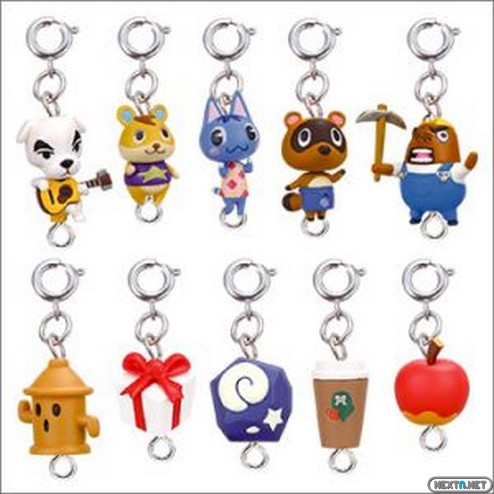 1307-15 Animal Crossing New Leaf Llaveros1