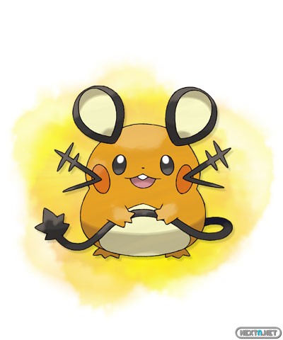 1308-09 Pokémon X-Y Dedenne artwork