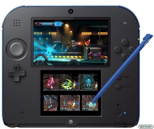 1309-02 Mighty no. 9 montaje 2DS