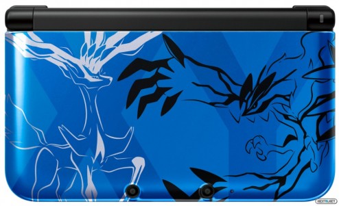 1309-04 Consola 3DS XL Pokémon color Azul