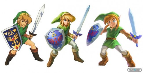 1309-12 Zelda A Link Between Workds varios Links