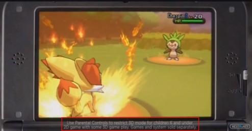 1309-18 Pokémon X - Y efecto 3D