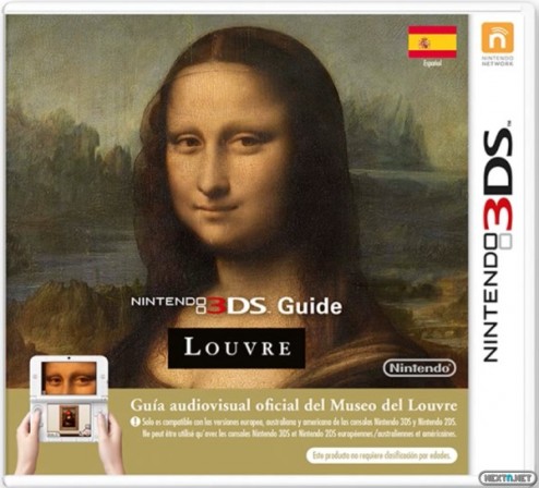 1311-27 Nintendo 3DS Guide Louvre boxart