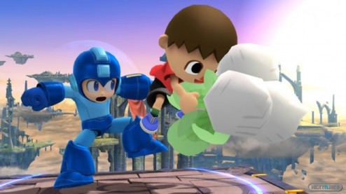 1312-02 Super Smash Bros. 3DS - Wii U Animal Crossing