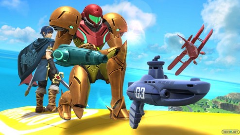 1312-09 Super Smash Bros. Pistola Steel Diver