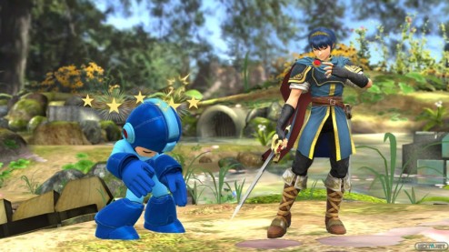 1312-10 Super Smash Bros. Marth Rompe Escudos