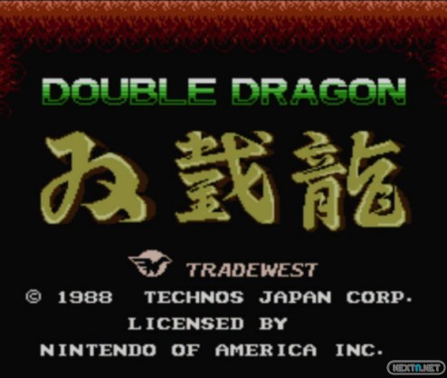 1312-12 Double Dragon NES