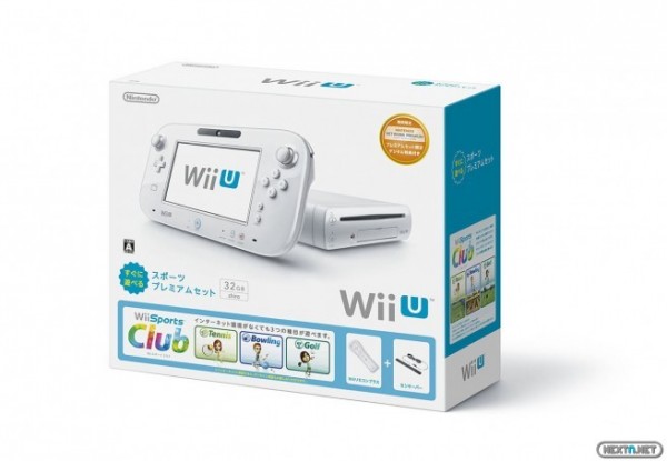 1402-24 Pack Wii U Premium Blanca Wii Sports Club