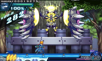 1406-07 Azure Striker Gunvolt 3DS 30