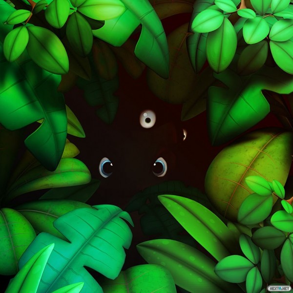 En la web de Playtonic Games esta imagen viene acompañada de un texto que dice... "¿Quién se esconde ahí?"