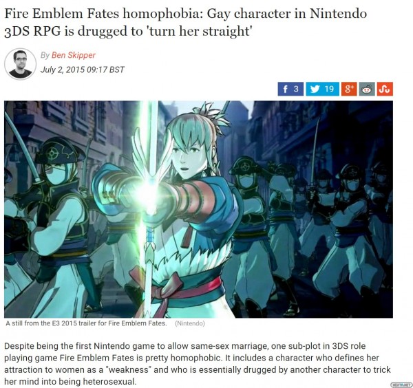 1601-28 Fire Emblem Fates_ explicación de toda la polémica de la droga. Todo fue un error 02