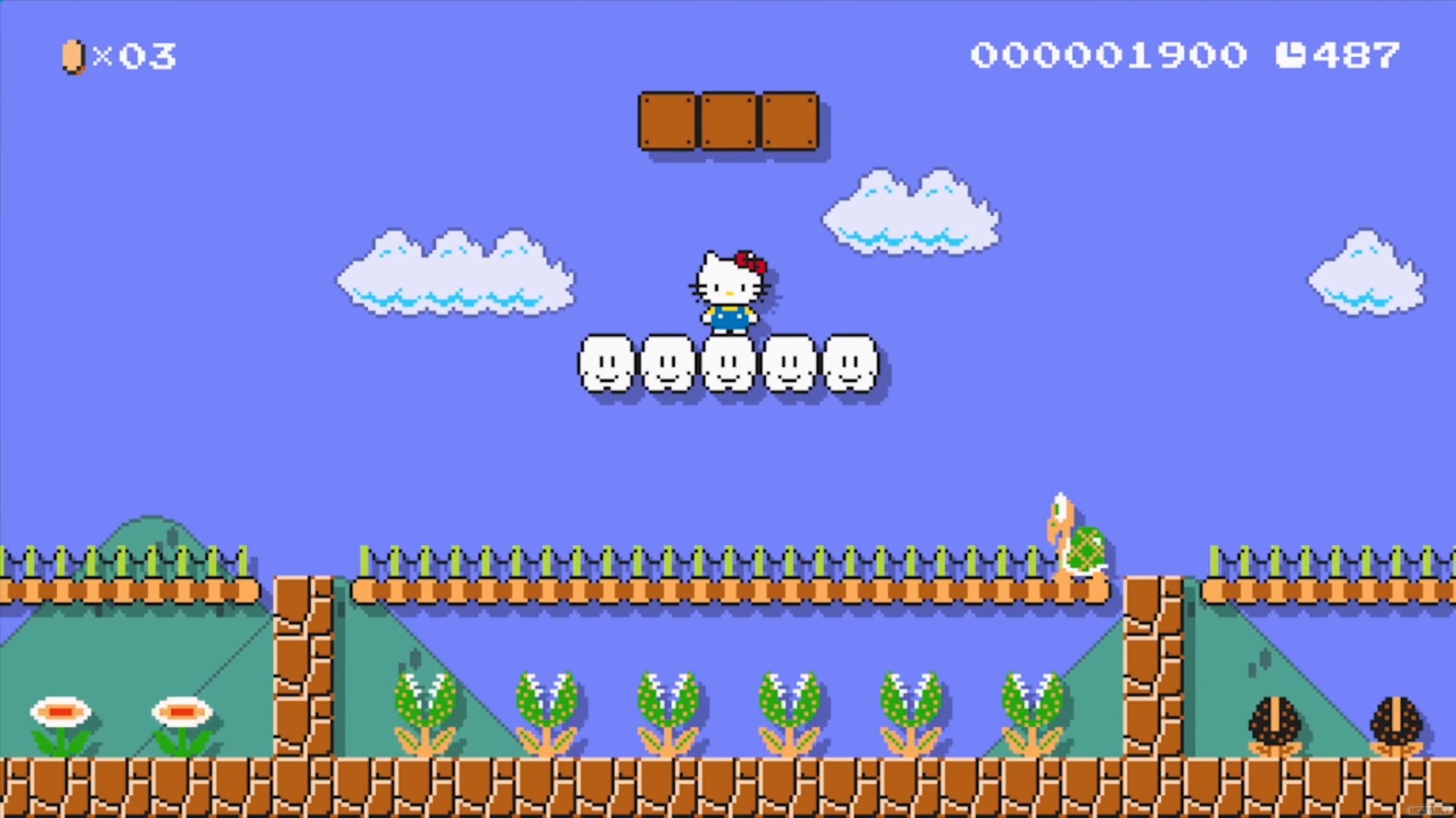 1605-25 Helly Kitty My Melody Super Mario Maker02