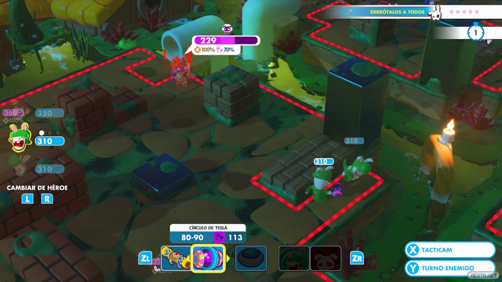 Análisis Mario + Rabbids KIngdom Battle