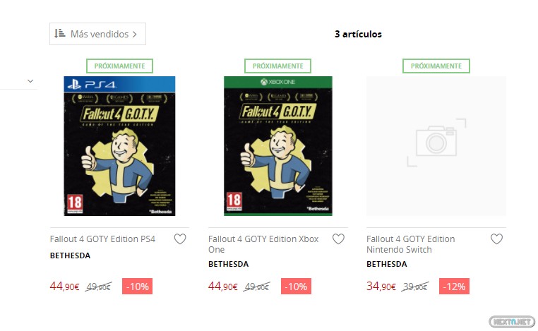 Fallout 4 GOTY Edition Nintendo Switch