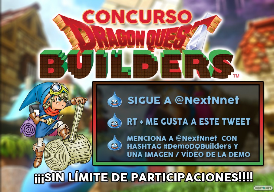 Concurso Demo Dragon Quest Builders Switch