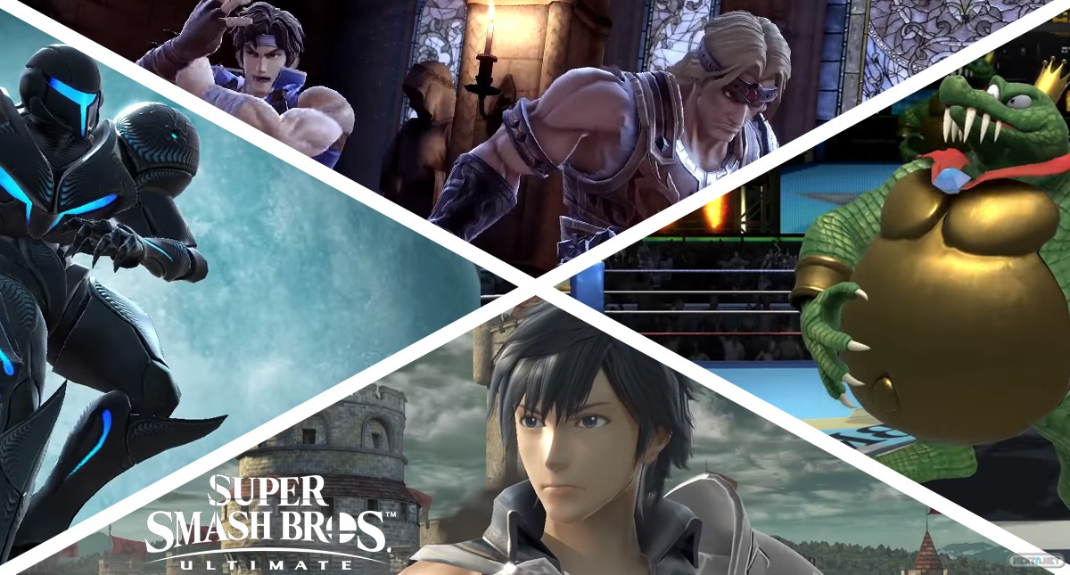 Super Smash Bros Ultimate Direct personajes