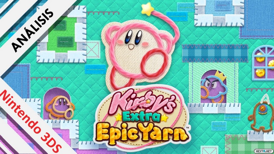 Portada Kirby´s Extra Epic Yarn