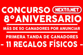 Concurso 8 Aniversario NextN - ganadores físicos
