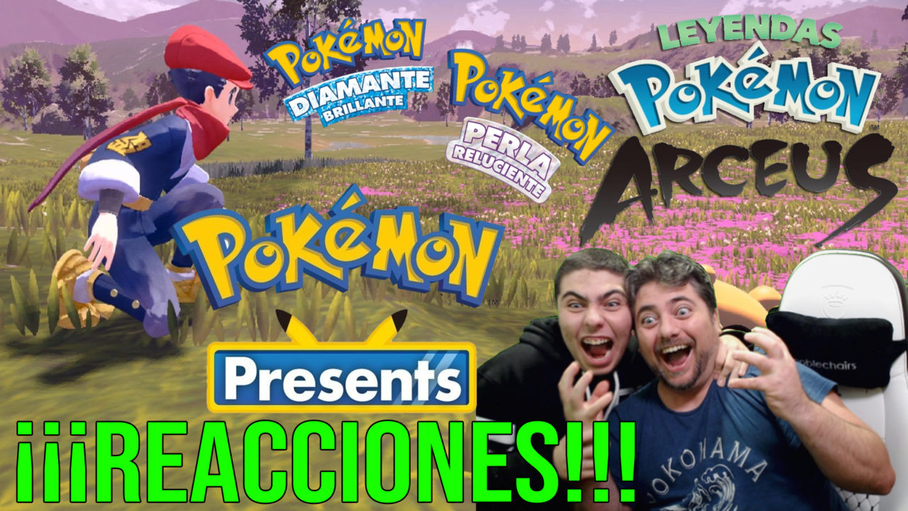 Reacciones Pokémon Present 2021