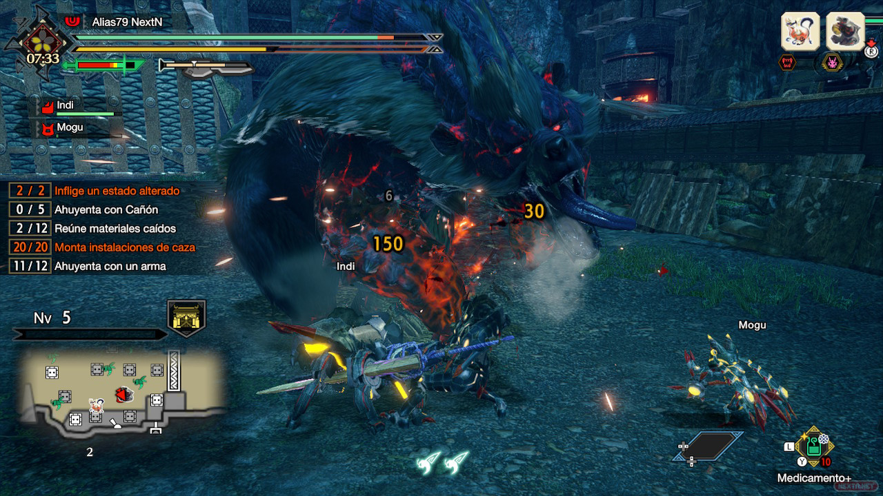 Guía Monster Hunter Rise Arzuros Apex Frenesí