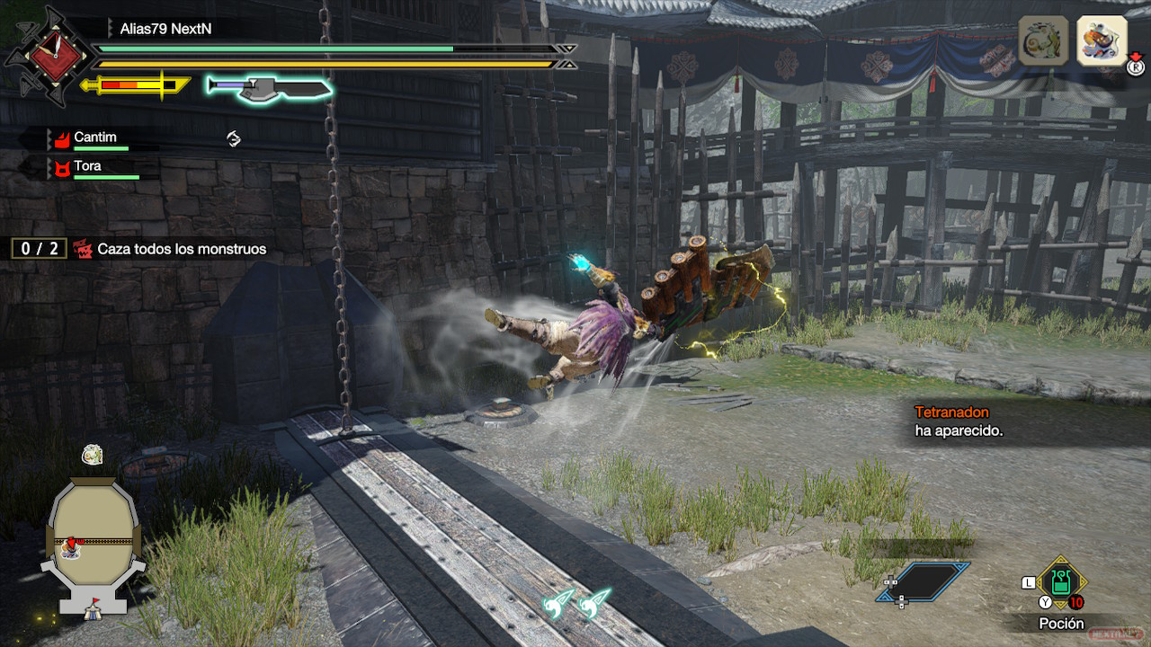 Guía Monster Hunter Rise Misiones Arena