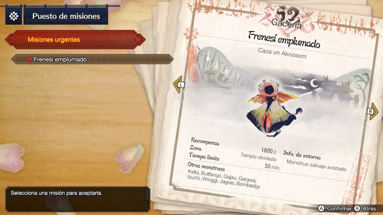 Monster Hunter Rise Misión urgente