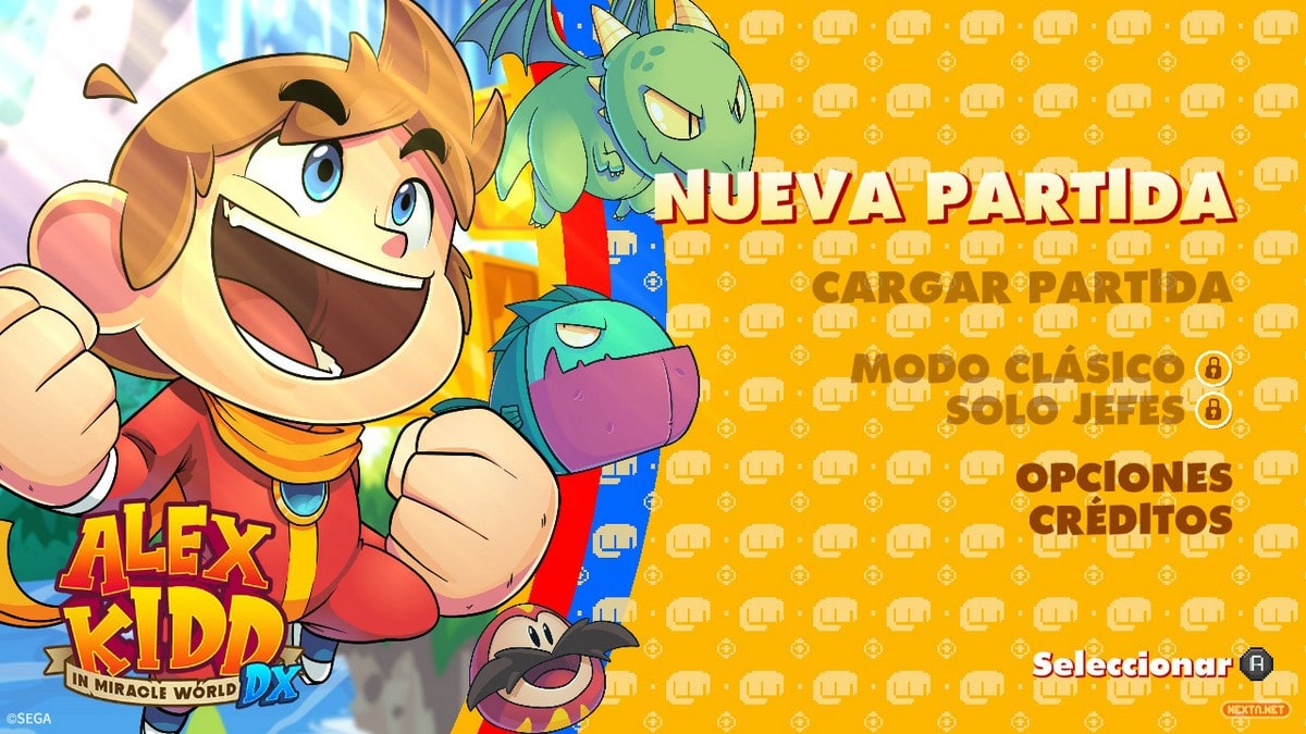 Alex Kidd in Miracle World DX