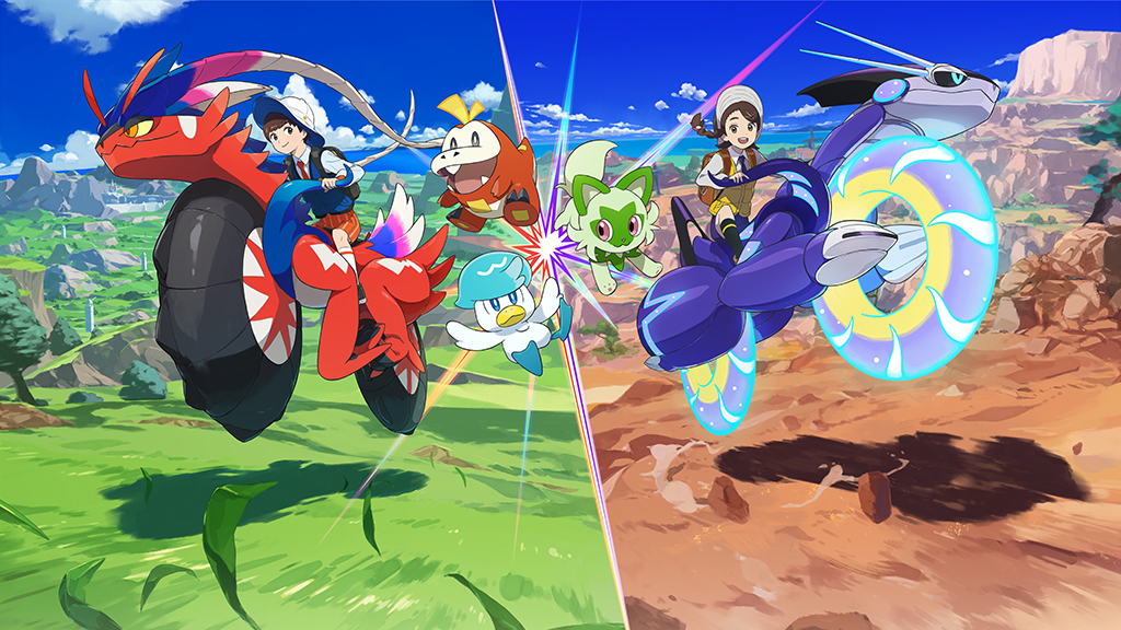 Pokémon escarlata púrpura