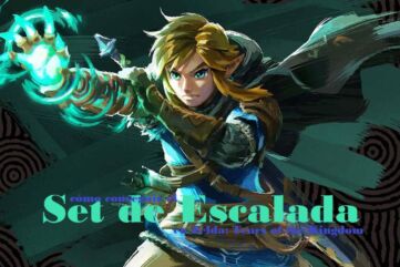 zelda: tears kingdom set escalada