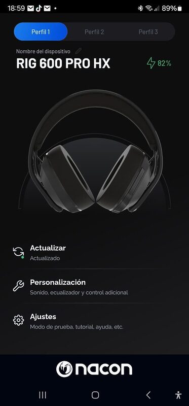 app RIG 600 PRO Android iOS