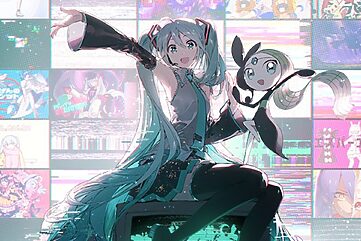 Project Voltage Pokémon Hatsune Miku kz Taku Inoue