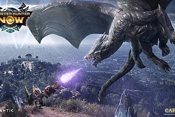 Kushala Daora Monster Hunter NOW temporada Baile en la Tempestad