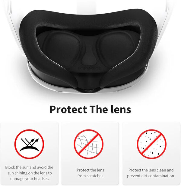 Análisis cubrelentes protector de lentes AMVR Meta Quest 3