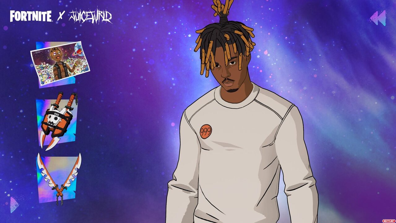 Fortnite Juice Wrld Slayer skin gratuita evento concierto