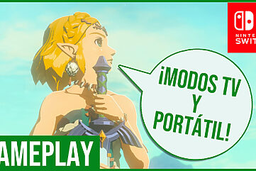 Zelda Tears of the Kingdom Modo TV y portátil