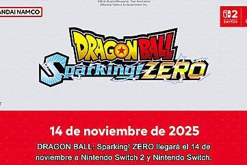 Dragon Ball Sparking! ZERO Anunciado Nintendo Switch 2 y Switch 1 14 Noviembre