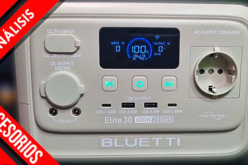 Análisis Bluetti Elite 30 V2 Generador Solar Portátil y placa solar PV100