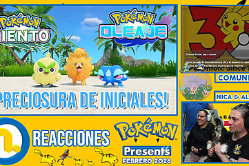 Reacciones Pokémon Presents 30 Aniversario Pokémon Viento y Oleaje