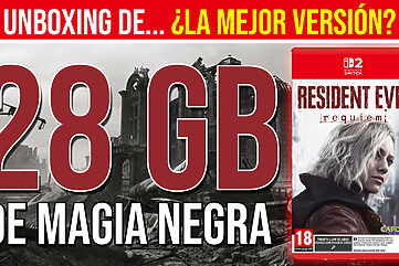 Unboxing Resident Evil Requiem Nintendo Switch 2