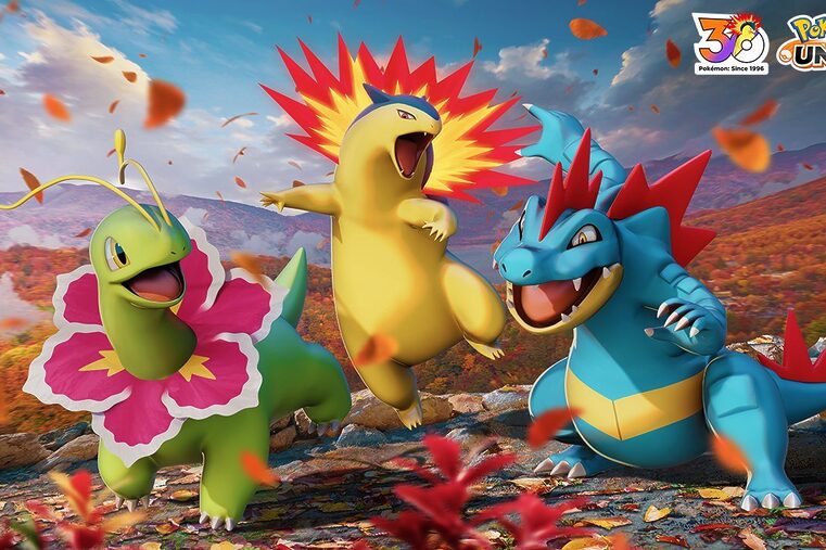 Meganium Typhlosion Feraligatr Pokémon Unite