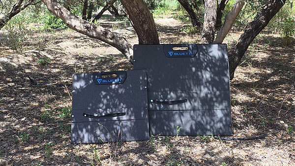 Panel solar Bluetti PV100 vs PV350 placa solar 350 W