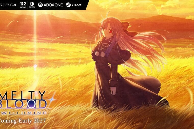 MELTY BLOOD TWI-LUMINA Anunciado Principios 2027 Nintendo Switch 2 PS5 PS4 PC Xbox