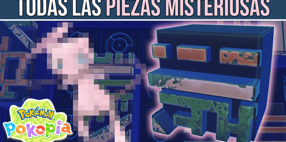 Pokémon Pokopia piezas misteriosas Mew desbloquear