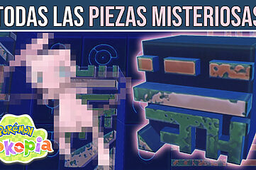 Pokémon Pokopia piezas misteriosas Mew desbloquear